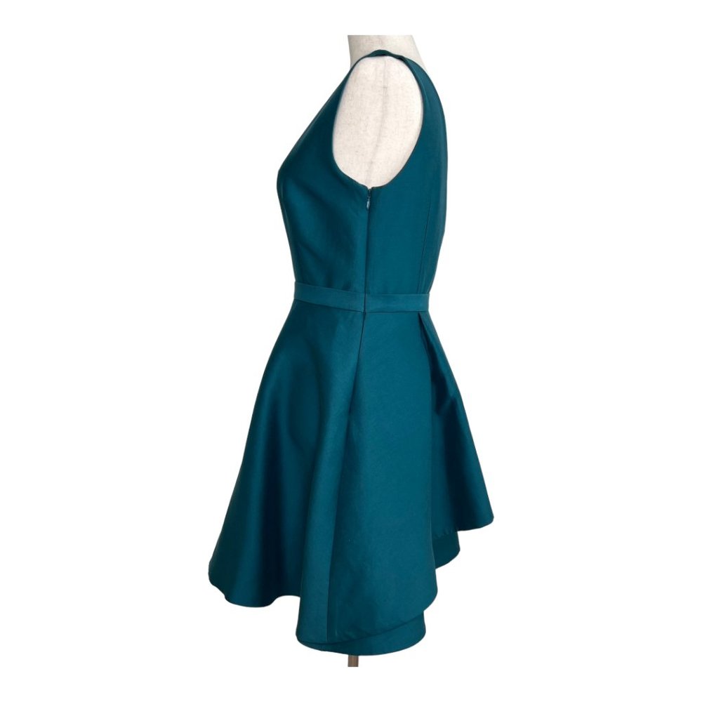 Halston Heritage Cocktail Mini Flare Dress - Picture 2 of 8